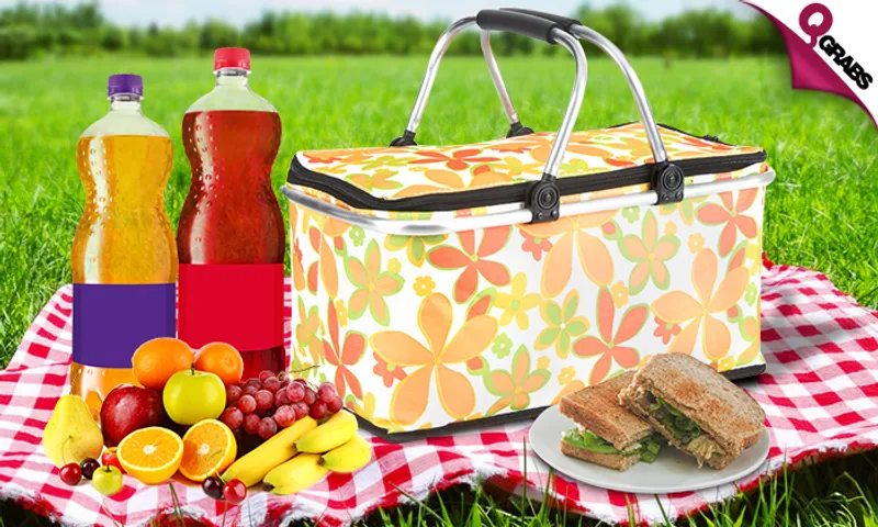 Foldable Insulated Picnic Baskets!